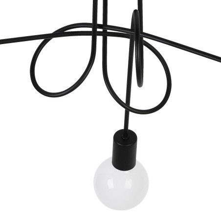 NOWOŚĆ ML2474 Lampa sufitowa TURBINO 3xE27 Milagro