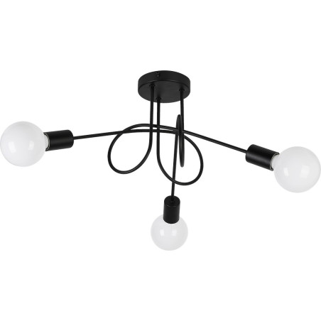 NOWOŚĆ ML2474 Lampa sufitowa TURBINO 3xE27 Milagro