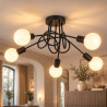 NOWOŚĆ ML2475 Lampa sufitowa TURBINO 5xE27 Milagro