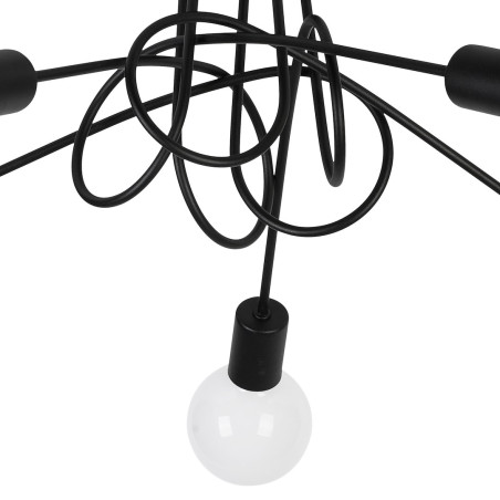 NOWOŚĆ ML2475 Lampa sufitowa TURBINO 5xE27 Milagro