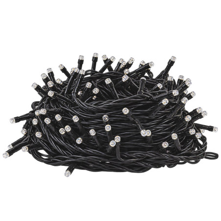 NOWOŚĆ EKSW2739 Lampki Choinkowe 200LED 10m 2000K + 6000K Flash IP44 Łączone Max 3 Zestawy Milagro