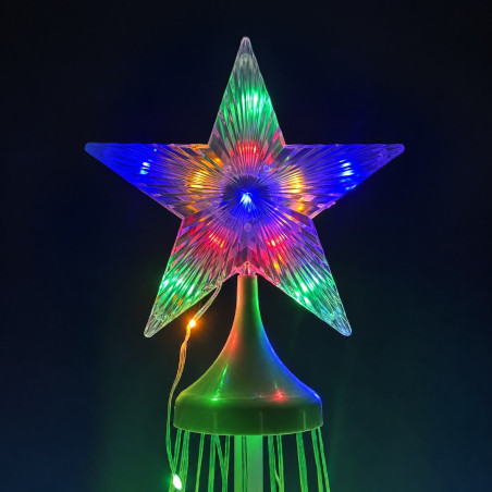NOWOŚĆ EKSW2899 Choinka LED 1,8m 269LED 2700K + RGB IP44 Zielony Milagro