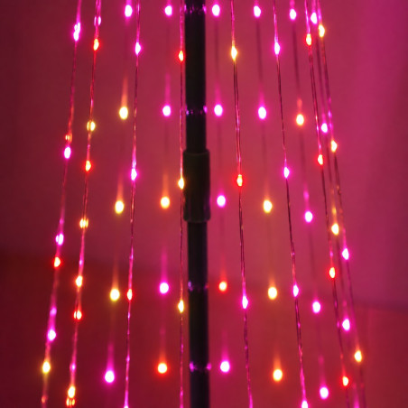 NOWOŚĆ EKSW2743 Choinka LED Smart App 1,8m 269LED RGB IP44 Zielony Milagro