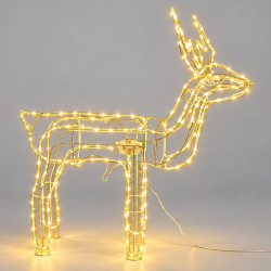NOWOŚĆ EKSW2926 Renifer Ruchoma Głowa 180LED 3000K IP44 90cm Milagro