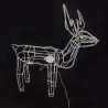 NOWOŚĆ EKSW2926 Renifer Ruchoma Głowa 180LED 3000K IP44 90cm Milagro