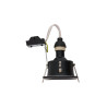 NOWOŚĆ Lampa podtynkowa do łazienki Hermetyczna DELTA Czarny 8370 Nowodvorski