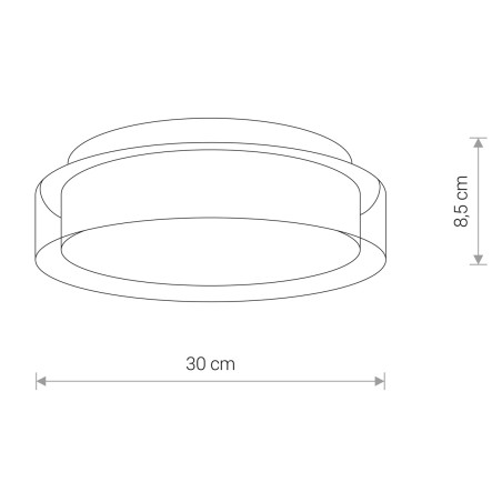 PAN LED S Chrom 12W Nowodvorski 8173