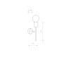 RADIUS Czarny 60W Nowodvorski 7762