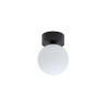NOWOŚĆ Lampa sufitowa z kloszem KIER S Czarny 10302 Nowodvorski