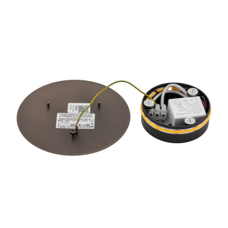 RING LED S 7W Satynowy czekoladowy Nowodvorski 10315