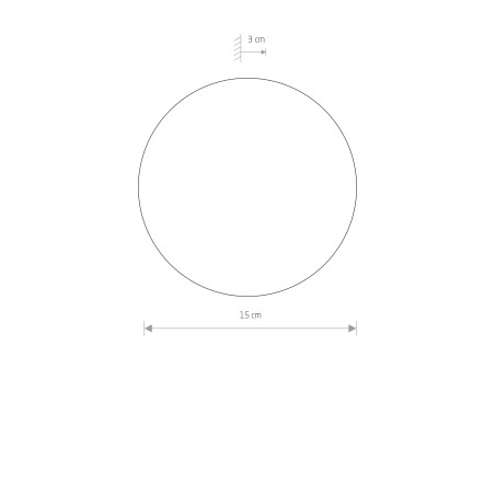 RING LED S 7W Satynowy czekoladowy Nowodvorski 10315