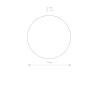 RING LED S 7W Satynowy czekoladowy Nowodvorski 10315