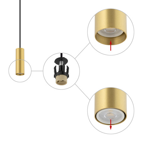 Lampa wisząca FOURTY S 10766 Nowodvorski