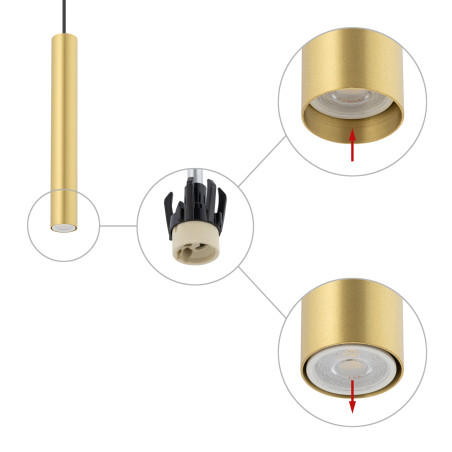 Lampa wisząca FOURTY M 10772 Nowodvorski
