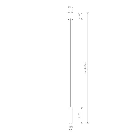 Lampa wisząca FOURTY M 10902 Nowodvorski