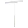 Lampa wisząca szynowa magnetyczna LED ALFA KERRY 2LINE 7 W CCT AZ6519 Azzardo biała