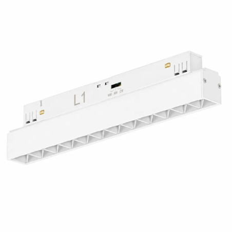 Lampa liniowa szynowa magnetyczna LED ALFA KIRA 2LINE 12 W CCT AZ6502 Azzardo biała / czarna