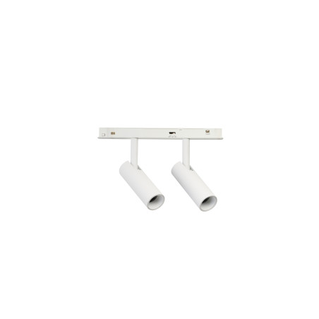 Reflektor szynowy magnetyczny LED ALFA NIKO 2 2LINE 2X12 W CCT AZ6515 Azzardo biały