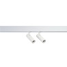 Reflektor szynowy magnetyczny LED ALFA NIKO 2 2LINE 2X12 W CCT AZ6515 Azzardo biały