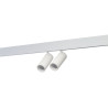 Reflektor szynowy magnetyczny LED ALFA NIKO 2 2LINE 2X7 W CCT AZ6514 Azzardo biały