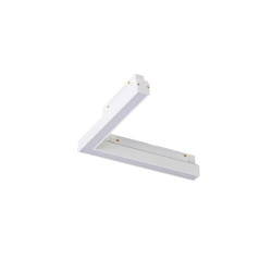 Lampa liniowa szynowa magnetyczna LED ALFA SAGA 24 W DALI narożny A CCT AZ7249 Azzardo biała