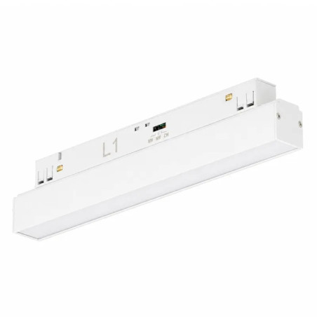Lampa liniowa szynowa magnetyczna LED ALFA SAGA 2LINE 12 W CCT AZ6498 Azzardo biała