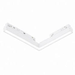 Lampa liniowa szynowa magnetyczna LED ALFA SAGA 2LINE narożny A 24 W CCT AZ6506 Azzardo biała
