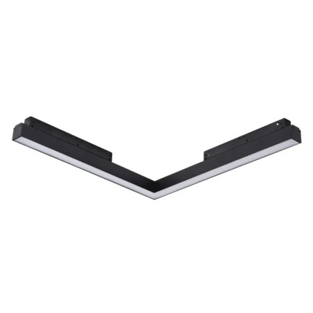 Lampa liniowa szynowa magnetyczna LED ALFA SAGA narożny A 24 W CCT BLUETOOTH AZ6708 Azzardo czarna