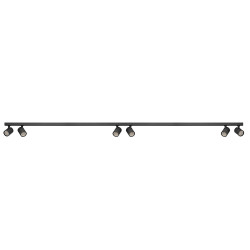 Reflektor sufitowy EXO 6 LINE 200 AZ6656 Azzardo czarny