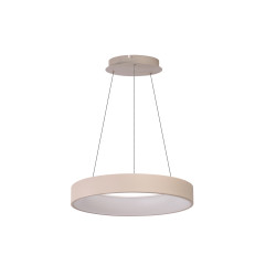 Lampa wisząca LED ściemniana SOVANA 55 CCT z pilotem AZ7545 Azzardo beżowa