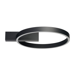 Plafon LED ściemniany ARTE 25 W+25 W CCT AZ7011 Azzardo czarny