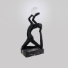 Lampa podłogowa ARTEMIS AZ6783 Azzardo czarna / biała