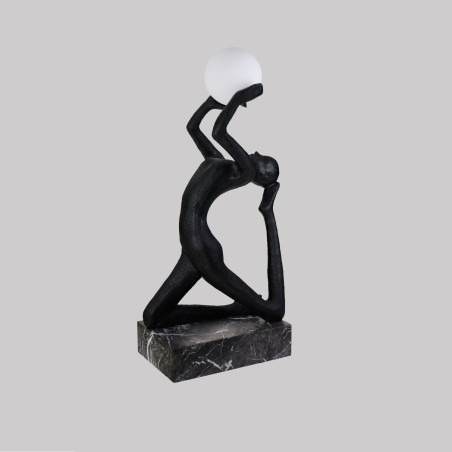 Lampa podłogowa ARTEMIS AZ6783 Azzardo czarna / biała