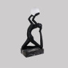 Lampa podłogowa ARTEMIS AZ6783 Azzardo czarna / biała