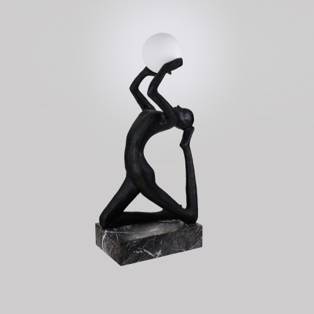 Lampa podłogowa ARTEMIS AZ6783 Azzardo czarna / biała
