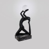 Lampa podłogowa ARTEMIS AZ6783 Azzardo czarna / biała