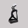 Lampa podłogowa ARTEMIS AZ6783 Azzardo czarna / biała
