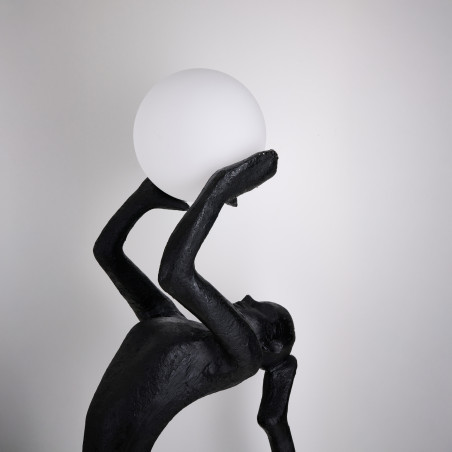 Lampa podłogowa ARTEMIS AZ6783 Azzardo czarna / biała