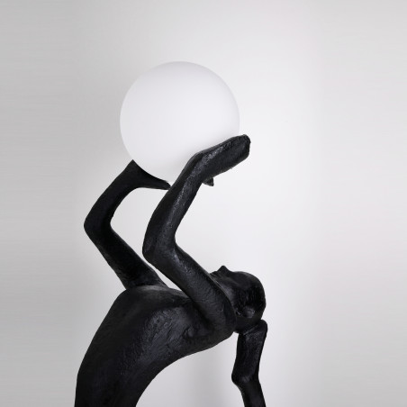 Lampa podłogowa ARTEMIS AZ6783 Azzardo czarna / biała