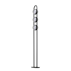 Lampa podłogowa LED ściemniana ASTRID AZ6893 Azzardo czarna / przezroczysta