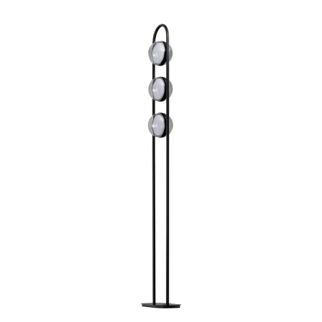 Lampa podłogowa LED ściemniana ASTRID AZ6893 Azzardo czarna / przezroczysta