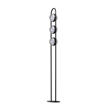 Lampa podłogowa LED ściemniana ASTRID AZ6893 Azzardo czarna / przezroczysta