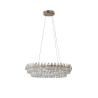 Lampa wisząca LED ściemniana BARLETTA 80 AZ6900 Azzardo przezroczysta / różowe złoto