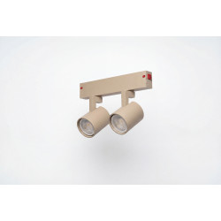 Reflektor szynowy magnetyczny BETA GARY 2 230 V GU10 AZ7384 Azzardo beżowy