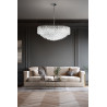 Lampa wisząca BURANO 100 AZ6907 Azzardo przezroczysta / chromowana