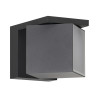 Kinkiet zewnętrzny LED CUBIC IP54 18 W 4000 K AZ6690 Azzardo ciemnoszary