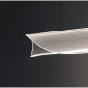 Lampa wisząca LED DRAGONFLY 3000 K AZ6791 Azzardo czarna / przezroczysta