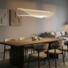 Lampa wisząca LED DRAGONFLY 3000 K AZ6791 Azzardo czarna / przezroczysta