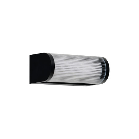 Kinkiet zewnętrzny LED EBRO IP65 12 W 3000 K AZ6764 Azzardo czarny / przezroczysty