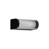 Kinkiet zewnętrzny LED EBRO IP65 12 W 3000 K AZ6764 Azzardo czarny / przezroczysty